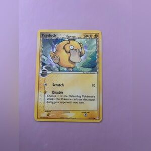 Psyduck Pokémon card.